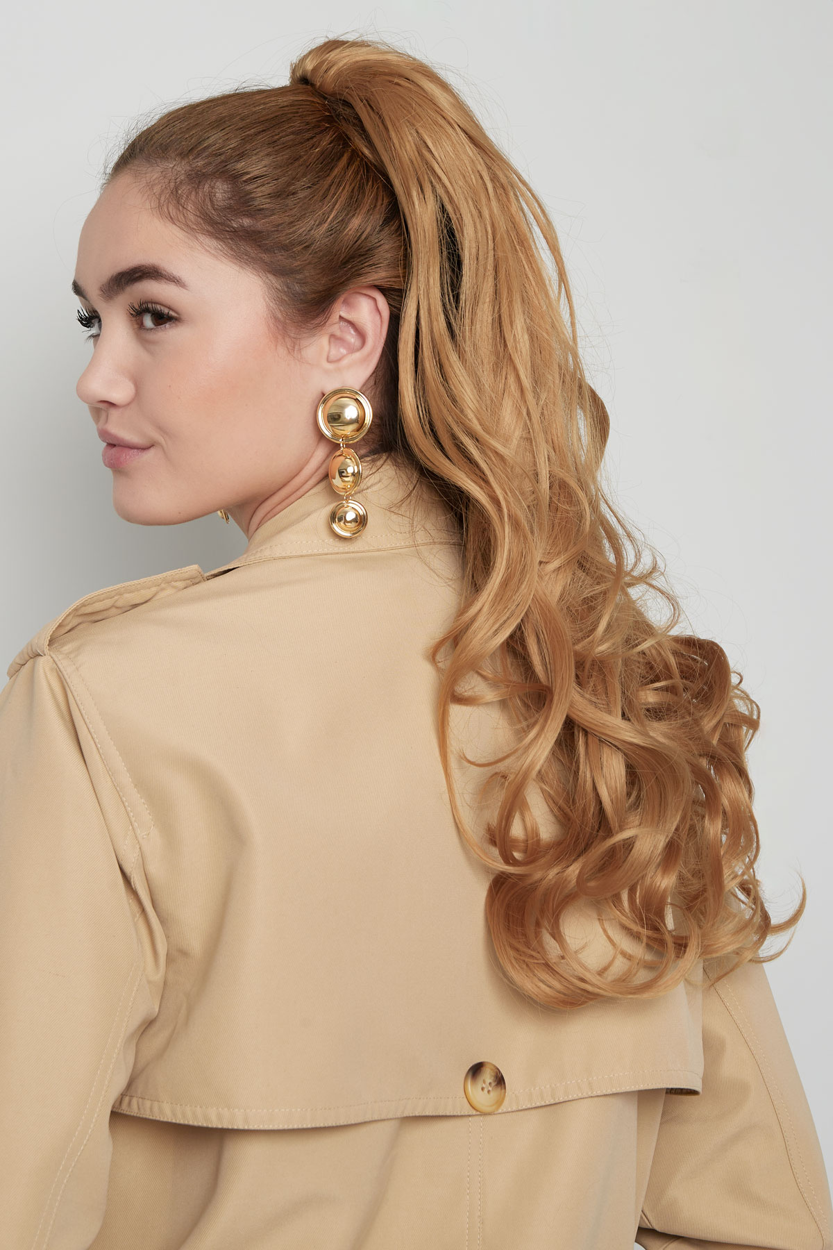 Ponytail volume roxy - brown Picture2